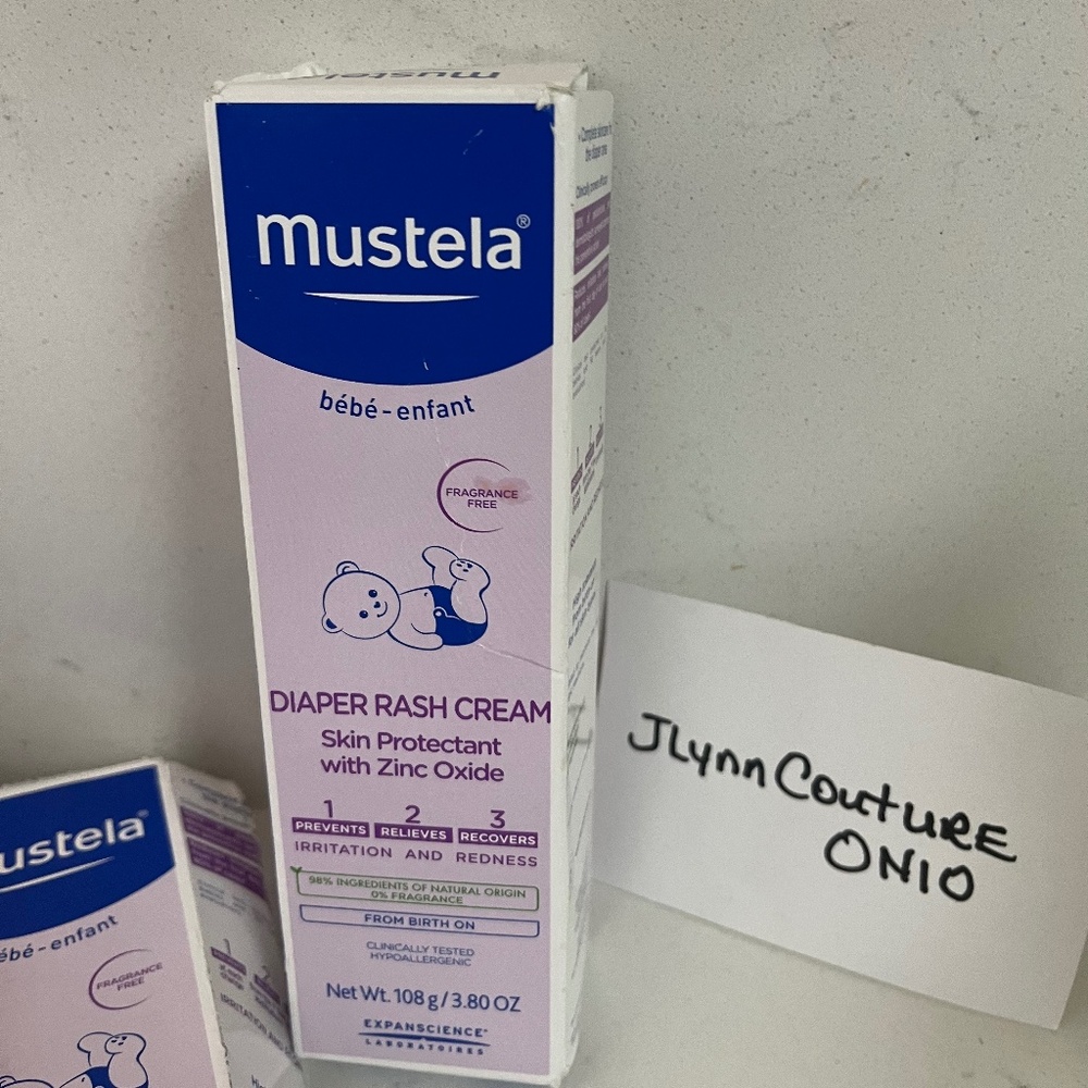 NEW Mustela’s Diaper Rash Crea, French Mustela baby cream, Mustela diaper
